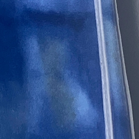 Love Ari Tie-Dye Striped Soft Running Shorts 2X Blue White Elastic Waist Casual - Picture 5 of 9